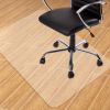 Clear Chair mat for Hard Floors 36 x 48 inches Transparent Floor Mats Wood/Tile Protection Mat for Office & Home (36" X 48" Rectangle for Hard Floor)