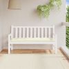 Garden Bench Cushion Cream White 59.1"x19.7"x2.8" Oxford Fabric