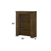 ACME Merrilee II Side Pier, Oak Finish 21687