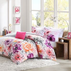 Floral Comforter Set