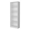 Sutton 4 Shelves Bookcase with Modern Storage Shelves