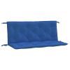 Garden Bench Cushions 2pcs Blue 47.2"x19.7"x2.8" Oxford Fabric