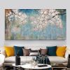 Oil Painting Hand Painted Horizontal Abstract Floral / Botanical Modern luxurious family corridor living room bedroom decoration painting